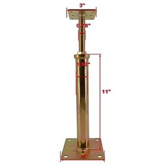 6 PCS House Floor Jacks Post Pole for Leveling, 11″ – 16″ Height
