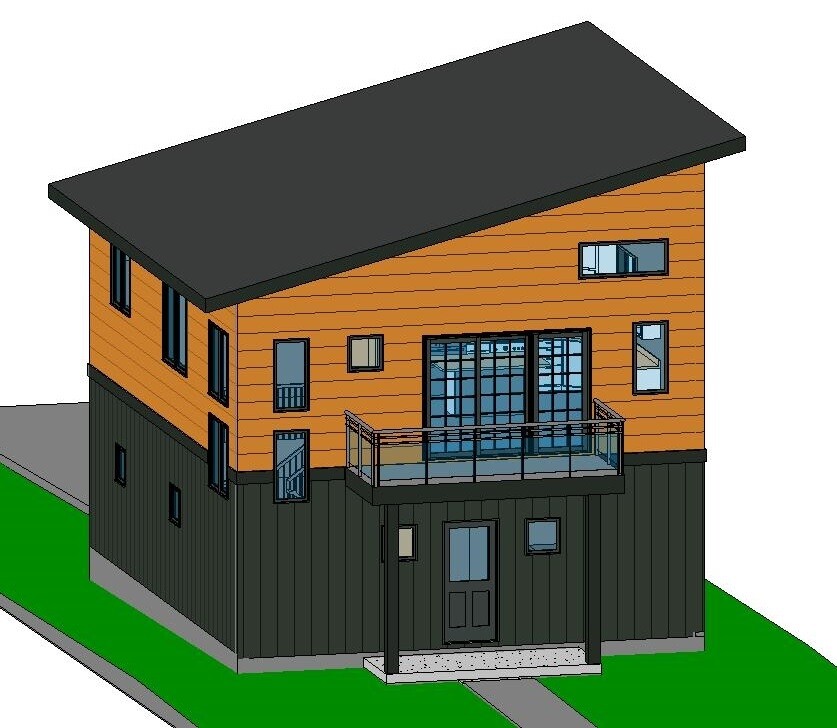 Custom Home House Building Plans 1 bedroom Blueprints 1000 sq ft PDF files