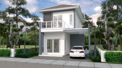 Custom Small House 6.7×10 Meter 22×33 Feet 2 Beds 3 Baths Hip Roof (A4 Hard Copy