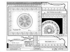 d’Evereux, a Southern Style Plantation House, printed architectural house plans