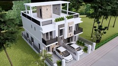 16×50 Home Design Plan 5×15 Meter Duplex House 3 Bedrooms (A4 Hard Copy)