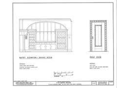 Craftsman Masterpiece by Bernard Maybeck, architectural prints, 4+ Bedrooms