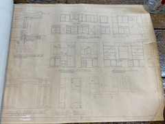 1960’s Mid Century Carl L Godwin House Blueprints Fannetta St Dexter MO