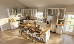 Modern Farmhouse Plan 1600 Sq Ft, 3 Bed 2 Bath, Open Concept
