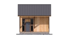 20’x25’ Cozy 2-Story Tiny House Cabin DIY Architectural Build Plans PDF Download