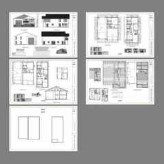 44×48 Apartment with 2-Car 1-RV Garage – PDF FloorPlan – 1,645 sqft – Model 5Q