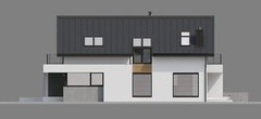 Modern House Plan, American Style House, Barndominium House, Farm House- MANİSA