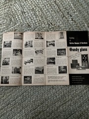 Catalog Of Better Homes And Gardens Handy Plans 1954