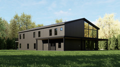 Barndominium House Plan 5 Bedrooms 4 bath 80’x50′ floor plan, 4000 sq ft. | PDF