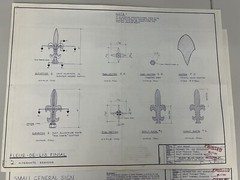 Vintage Lot of 3 Blueprints for Lely Resort East Naples Florida architecture