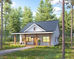 30 x 30 American Cottage Architectural & Construction Plans – PDF Download