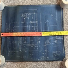 1950’s VTG Greenwood #6 Standard Homes Blueprints Raleigh NC Plan 4 Pages 3 Bed