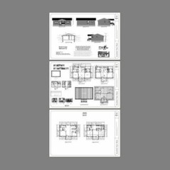 36×24 House — 2 Bedroom 2 Bath — 864 sq ft — PDF Floor Plan — Model 1D