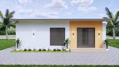 30×26 Small House Plan 2 Beds 2 Baths | 9×8 Mt Tiny Home CAD PDF & A4 Hard Copy