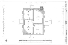Kenmore Plantation, traditional colonial house, 4+ bedrooms, printed home plans