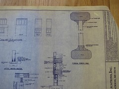 HISTORICAL REPLICATIONS HOUSE PLANS 3 COMPLETE SETS of BLUEPRINTS PLAN 1098
