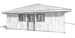 Tiny Home House Plans – 1 Bedroom, 1 bath, PDF Blue Prints, Perfect for AirBnB  