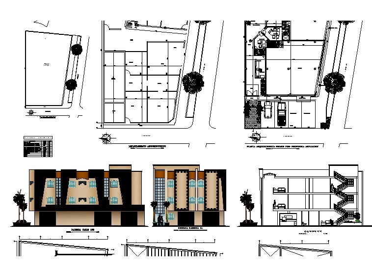 Experience Elevated Hospitality – 3-Level Hotel Project DWG File for Sale!