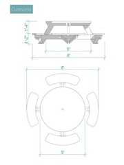 Round Picnic Table Woodworking Plans – Complete Guide with Shopping List & More