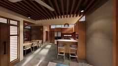 House Plan Modern Home Building / 3 Bedroom, 3 Bathroom with Garage