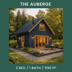 The Auberge Tiny House Blueprint Set (CAD File + Materials List)