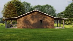 23′ x 69 ‘ Ft House Home Building Plan With AutoCAD File & 3D Visualization