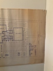 Vintage Blueprints 1972 Sioux Falls South Dakota