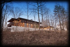 Frank Lloyd Wright, Midcentury Modern Boulter home, PRINTED architectural plans