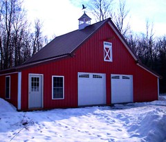 31 Car Barn Designs – Complete Pole-Barn Construction Blueprints