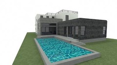ARCHITECT DESIGNED MODERN HOUSE PLAN, 2,264S.F!, 4BR, 2.5BA, MASTER SUITE, 2-CAR