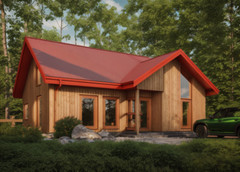 Modern House Plan, American Style House, Barndominium House, Farm House- G70