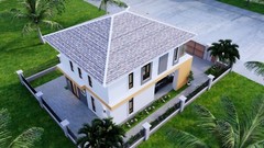 25×35 Small House Plan 7.5×9 Meter 3 Bedrooms PDF Full Plans (A4 Hard Copy)