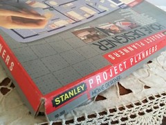 Vintage Stanley Project Planners Home Designer 1988 PARTIALLY USED 90-360