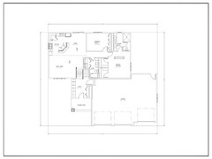 Quaint Split Level Home Plan – 6 Bedroom 3 Bath Master Suite