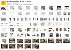 1-Bed Garage Apartment Building Plan 8,5 x 10 Meters