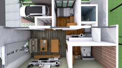26×33 Feet House Plans 8×10 Meter 2 Bedrooms Terrace Roof PDF (A4 Hard Copy)