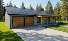 Modern Country Farmhouse Plan 1320 Sq Ft, 3 Bed – 2 Bath – 2 Car garage