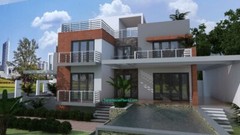 House Plan 10×16 Meter 33×53 Feet 4 Beds 4 Baths Terrace Roof (A4 Hard Copy)