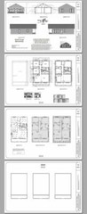30×40 House — 3 Bedroom 2 Bath — 1,200 sq ft — PDF Floor Plan — Model 3C