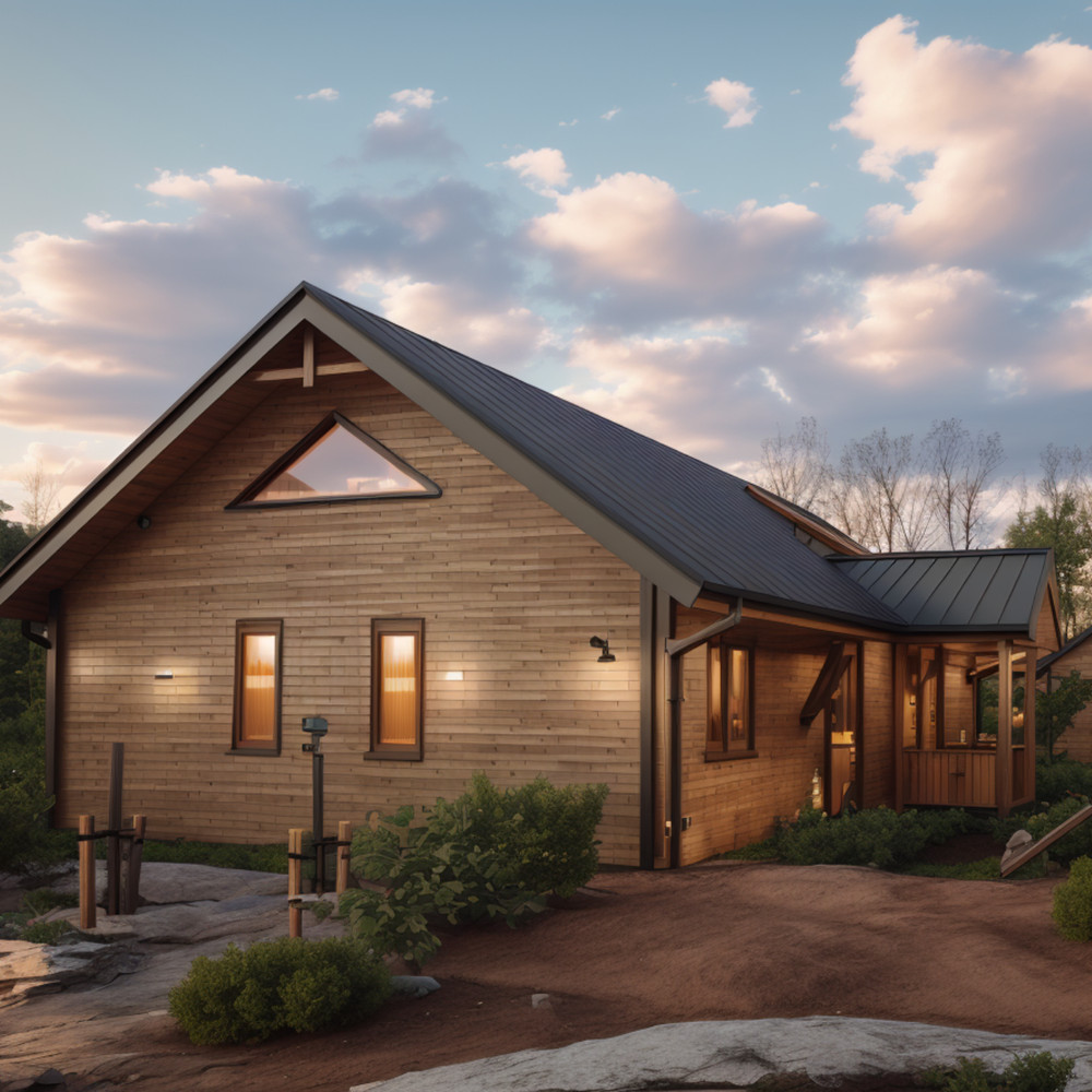Modern House Plan, American Style House, Barndominium House, Farm House- G105