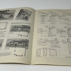 1949 Portland Cement Build Your Home Garage With Concrete Masonry Blueprint Plan