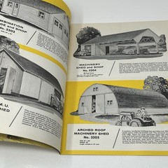 1958 Machine Sheds And Equipment Garage Weyerhaeuser 4 Square Guide Manual Plans