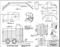 Modern Farm Plans Horse barns and trailers BBQ Smoker Chicken coop log cabin