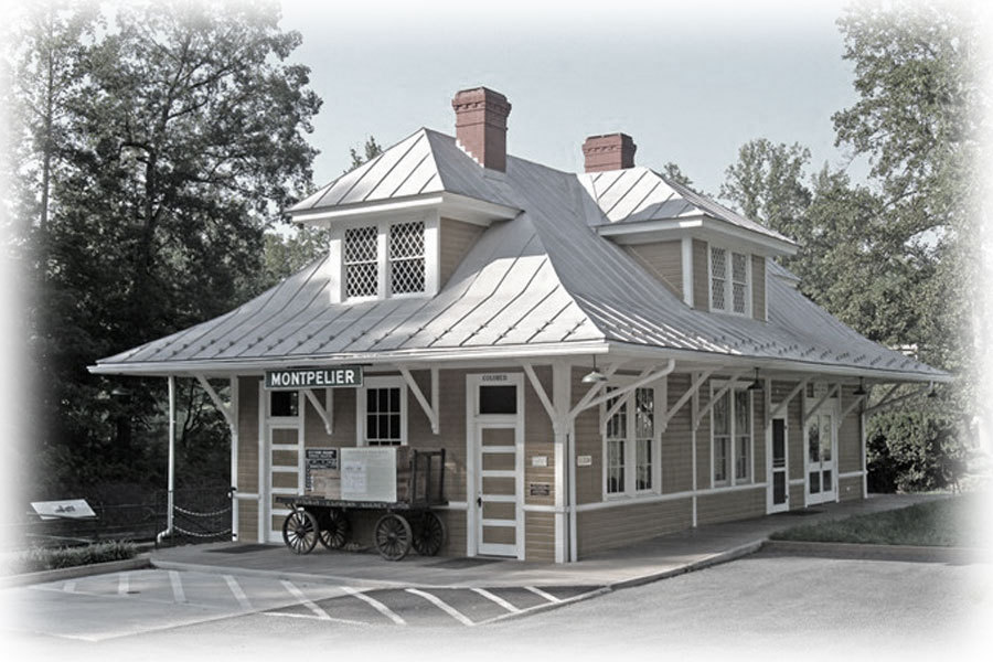 Southern Railroad Station, Montpelier, VA, architectural drawings, large set