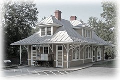 Southern Railroad Station, Montpelier, VA, architectural drawings, large set