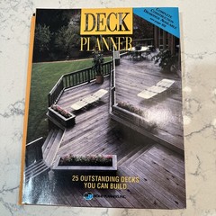 Lot of 5 Vintage DIY Deck Patio Plan Design Build Books 70s -90s Sunset