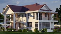 4 Bedroom House Plan [modern ]