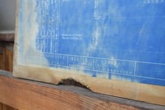 MCCOOK METHODIST CHURCH STEEL BEAM BLUE PRINTS. CIRCA 1927!!
