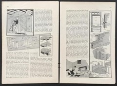 2 Bedroom Cape Cod House 1933 HowTo Build PLANS 20’x26’ or 20’x32’