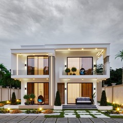 Modern 4-bedroom Luxury House Plan